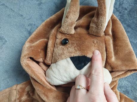 Pes karnevalový deluxe kostým veľ.80-86,