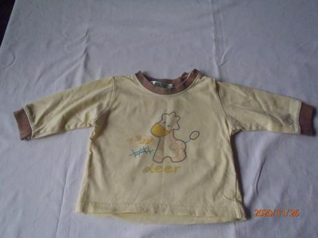 Žlté tričko so psíkom, frog,80