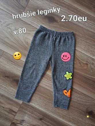 Hrubšie legínky, 80
