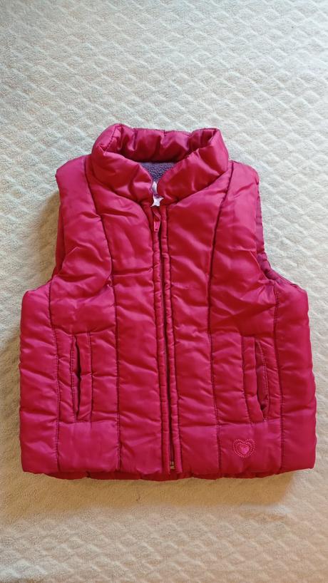 Ružová zateplena vesta, cherokee,104