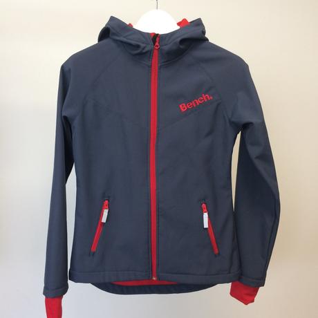 Bunda softshellová dievčenská bench č.158, 12-13y, bench,158