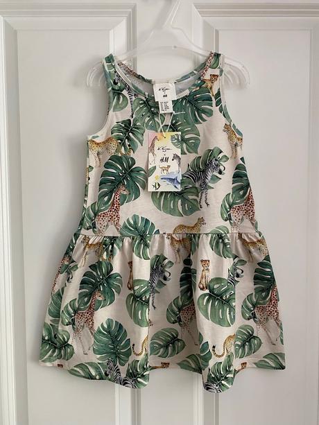 Šaty safari vel.98/104, h&m,104