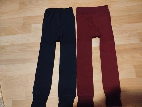 Predám teraz kúpene zateplené legínky č.122/128, 122 / 128