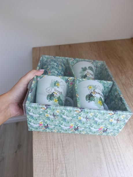 Súprava 4 šáliek, 