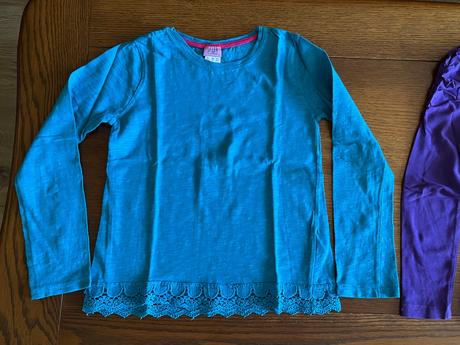 Jednofarebné tričká - dvojset 122/128, lindex,122