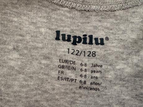 5x tielko veľ. 122/128, lupilu,128