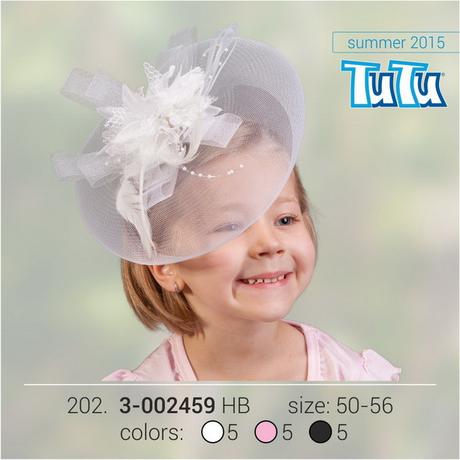 Jedinečný elegantný fascinátor pre mladú dámu tutu, 