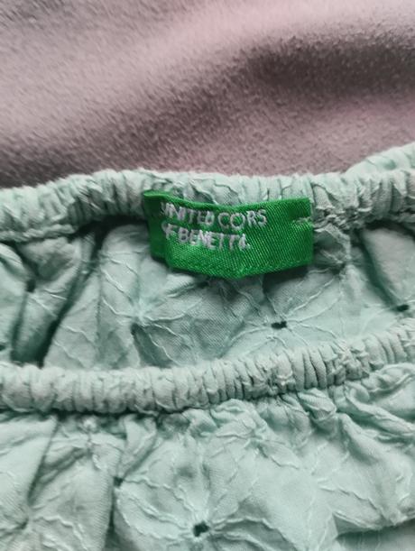 Blúzka bez rukávov, benetton,98