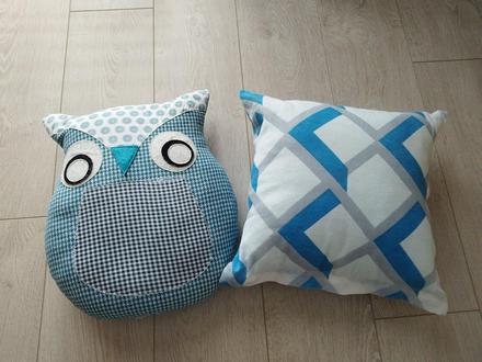 2 vankúše sova, 