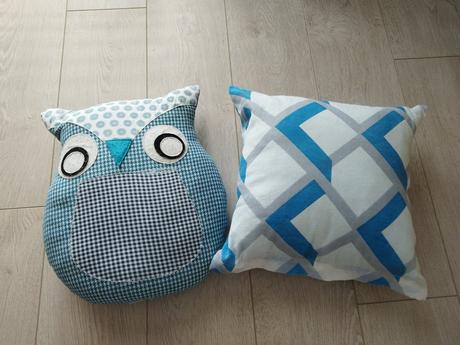 2 vankúše sova, 