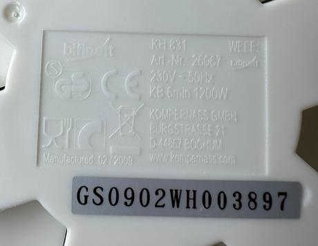 Popcorn maker bifinett kh831 za 15eur, 