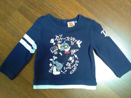 Hrubšie tričko 12m, original marines,74