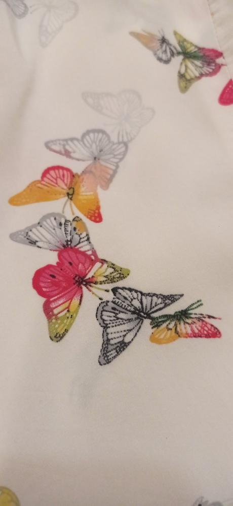 Blúzka mākkučká motyliky, s