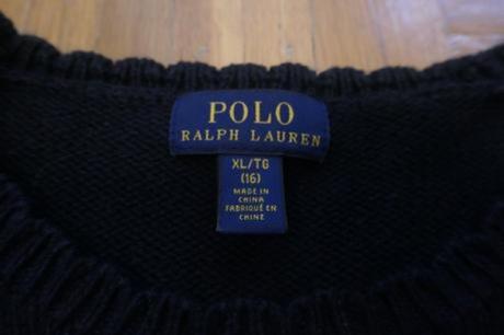 Ralph lauren bear ikonicky bavlneny sveter s/m, ralph lauren,s