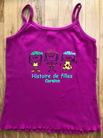 Detské tričko na ramienka d 46, š 32,5 cm, 146