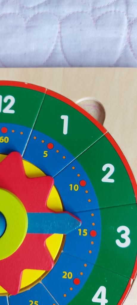 Puzzle hodiny s počítadlom, 