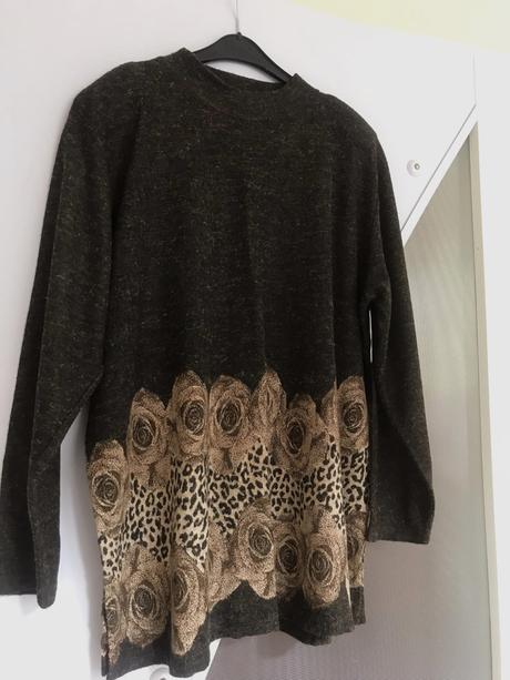 Dlhší pulóvrik /tunika xl/xxl, xxl