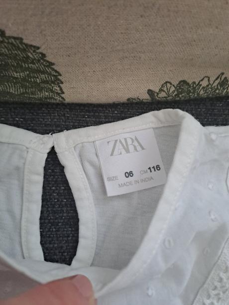 Tričko s volánmi, zara,116
