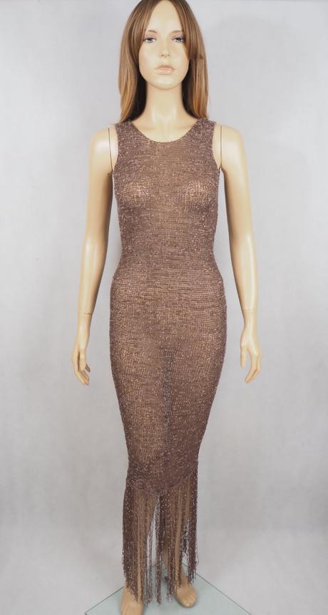 Kvalitné pletené šaty john rocha, m