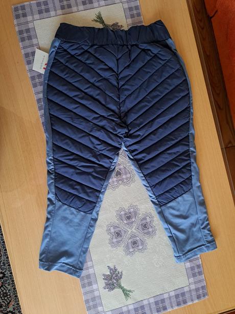 3/4 vode odolné turistické nohavice, xs