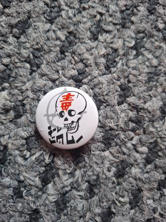 Punk odznak smrtka,