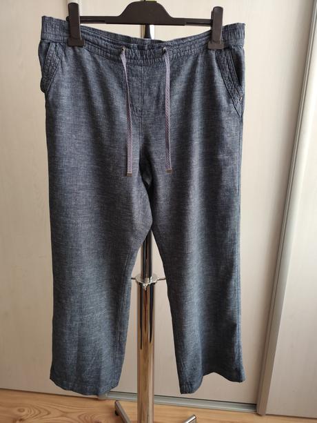 Plátené nohavice, l