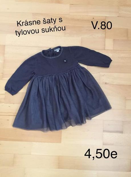 Šatky s tylovou sukňou, 80