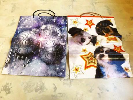 Veľké vianočné tašky 8 ks, 