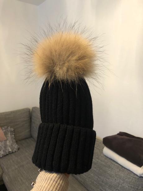 Zimná čiapka s pravou kožušinou, 