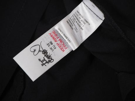 Kvalitné čierne šaty, 40