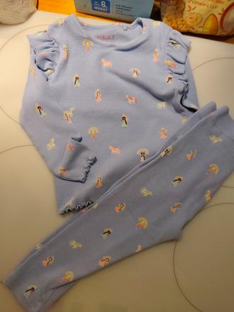 Bledomodrá súprava next pre dievčatko, next,86