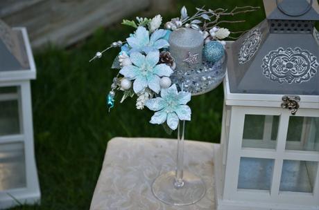 Vianočný svietnik-aranžmán, 