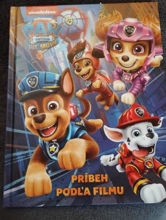 Kniha paw patrol príbeh podľa filmu, 