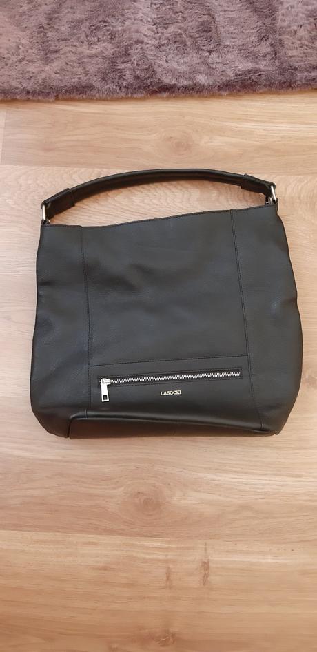 Originál kožená kabelka lasocki, lasocki