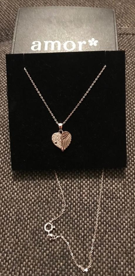 Amor strieborný náhrdelník, 