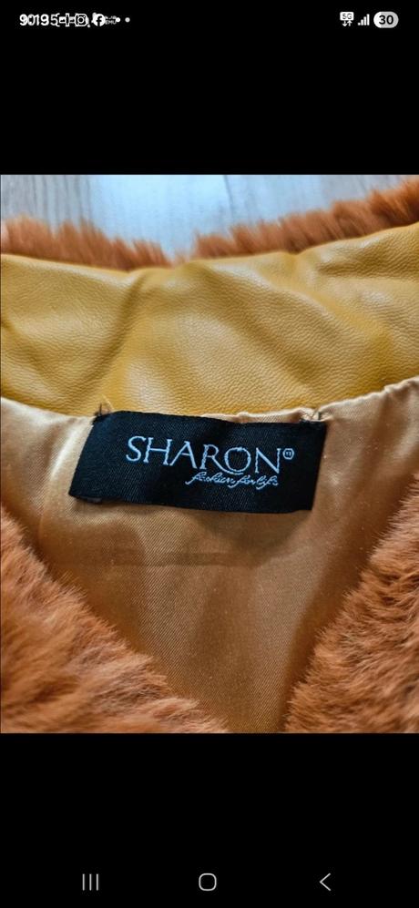 Kožušinová vesta, s