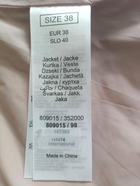 Orsay bunda / iba 1 krát oblečená - veľkosť 38. 10, orsay,m