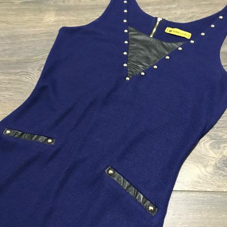 Šaty s koženkou, s