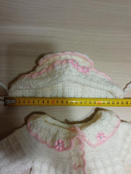 Set, sveter rukavice, capacky, 56