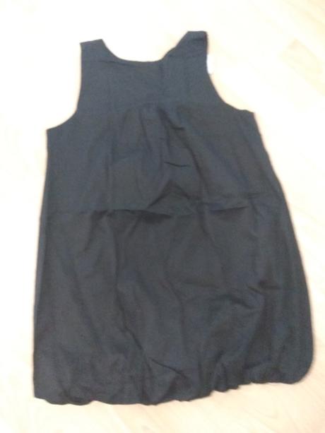 Čierne mini šaty skr, m