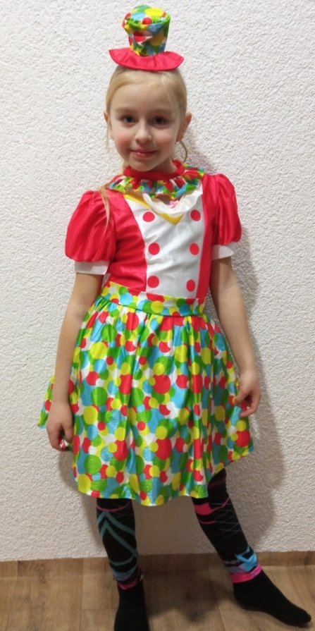 Kostým na karneval - klaun, 