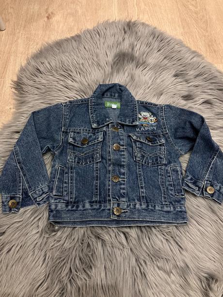 Chlapčenský rifľový kabát (74), 74