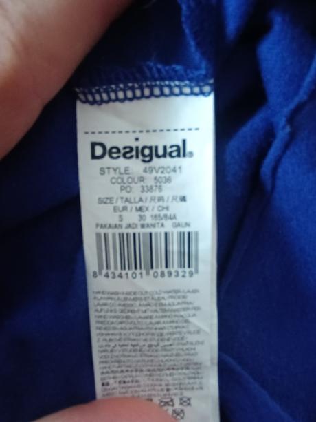Šaty desigual, desigual,m
