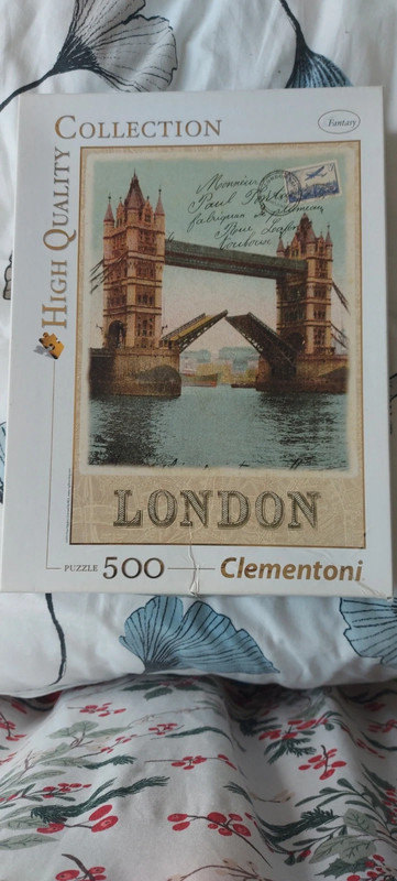 Clementoni puzzle london postcard 500, 