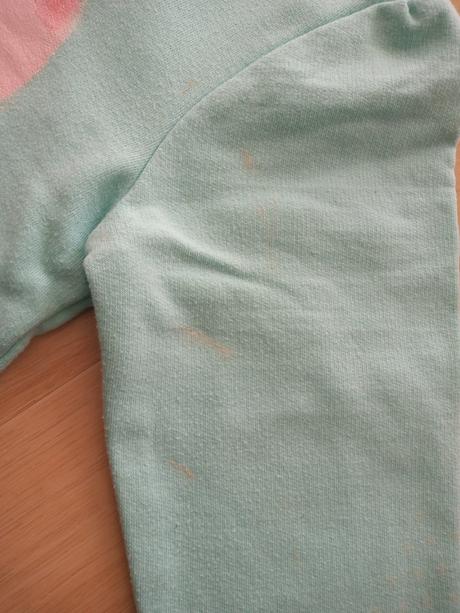 Mätová mikina so srdiečkom, dopodopo,110