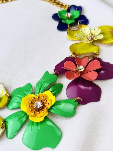 Bijou brigitte - náhrdelník - floret statement, bijou brigitte