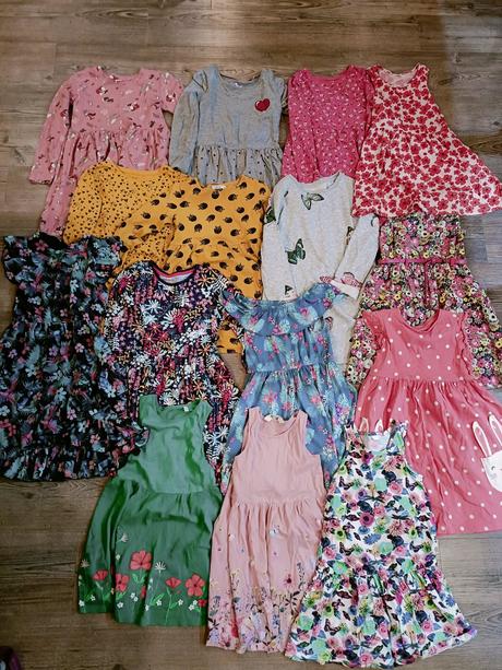 Šaty 110 -128, 122–134