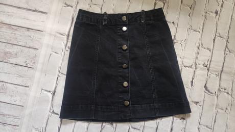 Rifľová sukňa zalando, 34