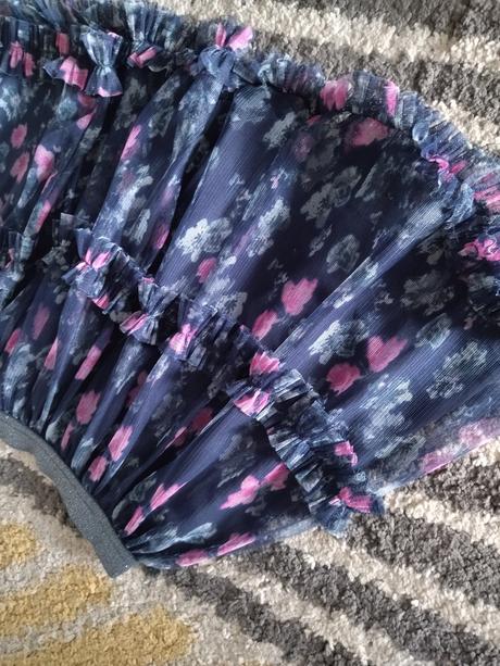 Tylová kvetinková sukňa, coccodrillo,122