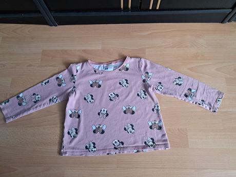 Pyžamko minnie mouse, h&m,110